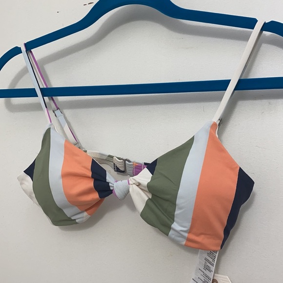 Billabong Bikini Top – Retro Stripe Knot Front - Picture 3 of 5